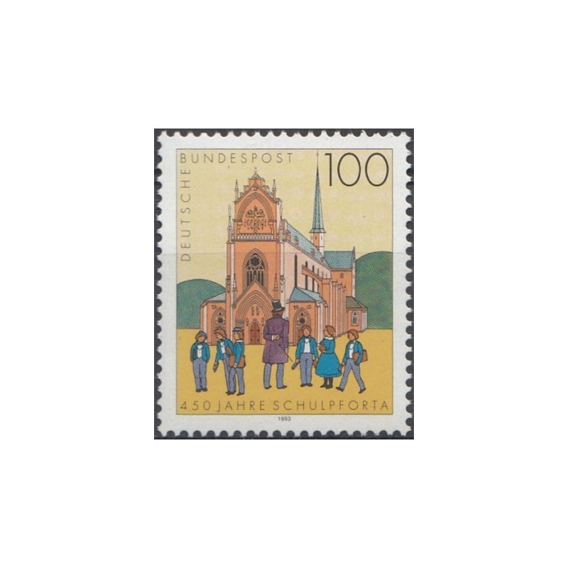 Vokietijos pašto ženklai (1993). Pforta vienuolynas