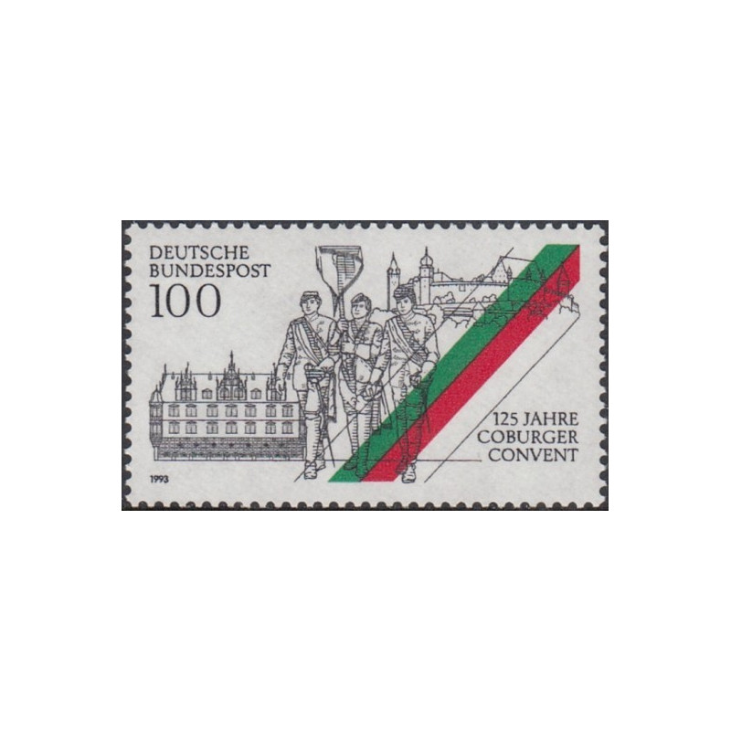 Vokietijos pašto ženklai (1993). Akademinio jaunimo organizacija