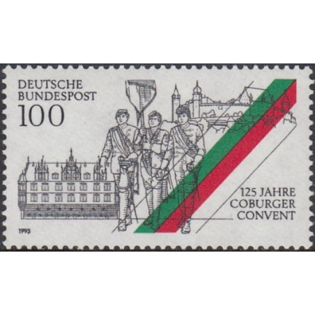 Vokietijos pašto ženklai (1993). Akademinio jaunimo organizacija