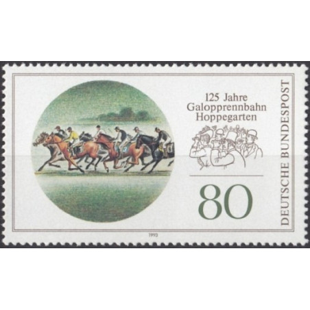 Vokietijos pašto ženklai (1993). Žirgų lenktynės