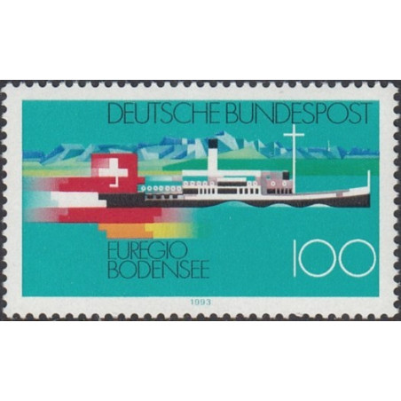 Vokietijos pašto ženklai (1993). Bodeno ežero regionas