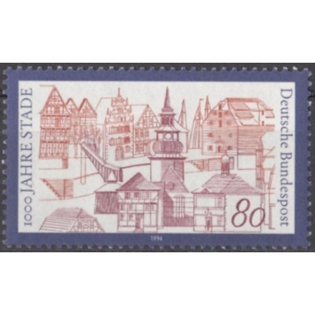 Germany stamps (1994) for sale. History of cities (Stade)
