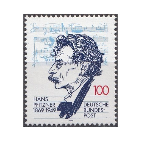 Vokietijos pašto ženklai (1994). Kompozitorius