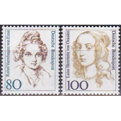 Vokietijos pašto ženklai (1994). Žymios moterys