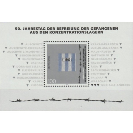 Germany stamps (1995) for sale. Liberation of prisoners
