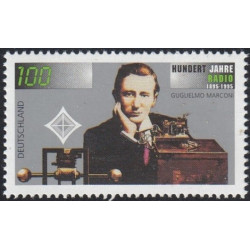 Vokietijos pašto ženklai (1995). Markonis (radijo išradėjas)
