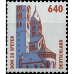 Vokietijos pašto ženklai (1995). Architektūra