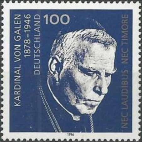 Vokietija 1996. Palaimintasis Grafas fon Galenas (vyskupas)