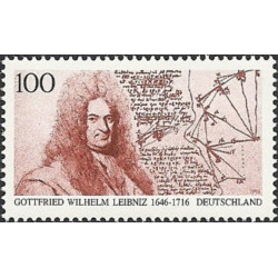 Vokietija 1996. Gotfrydas Leibnicas (vokiečių filosofas ir matematikas)