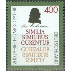 Vokietija 1996. Samuelis Hanemanas (Homeopatijos pradininkas)