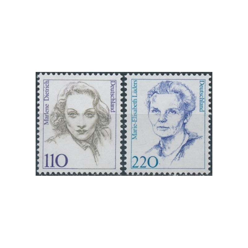 Germany stamps (1997) for sale. Famous women