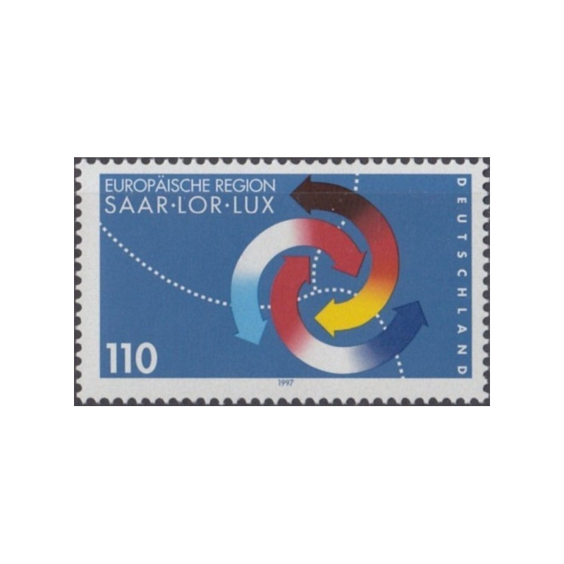 Germany stamps (1997) for sale. Saar-Lor-Lux region