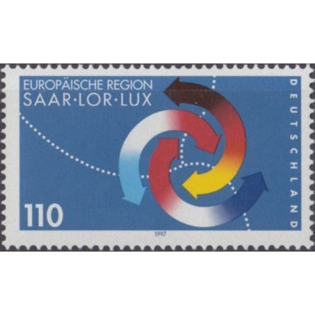 Germany stamps (1997) for sale. Saar-Lor-Lux region