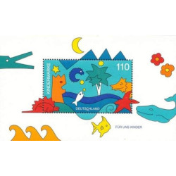 Vokietijos pašto ženklai (1998). Vaikams (vandens gyvūnija)