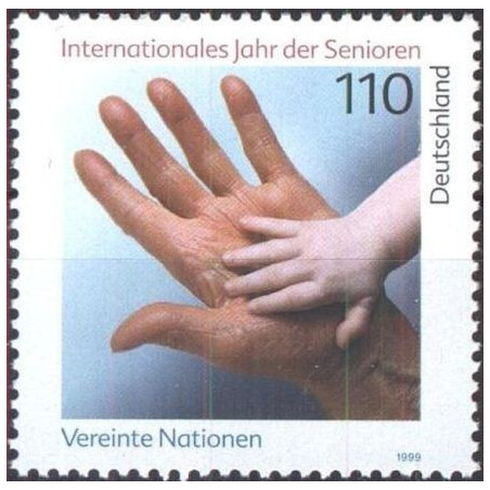 Germany stamps (1999) for sale. International year of old people