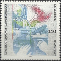 Vokietijos pašto ženklai (1999). Pasaulinė paroda Expo 2000