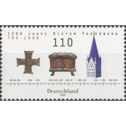 Vokietijos pašto ženklai (1999). Paderborno arkivyskupija