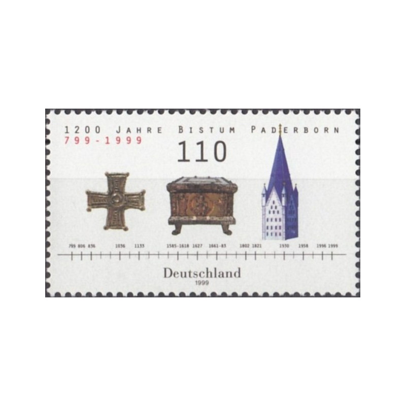 Germany stamps (1999) for sale. Archdiocese of Paderborn