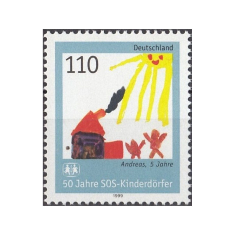 Germany stamps (1999) for sale. SOS-Children