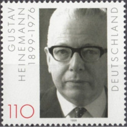 Vokietija 1999. Gustavas Heinemanas (politikas, trečiasis Vokietijos Federalinis Prezidentas)