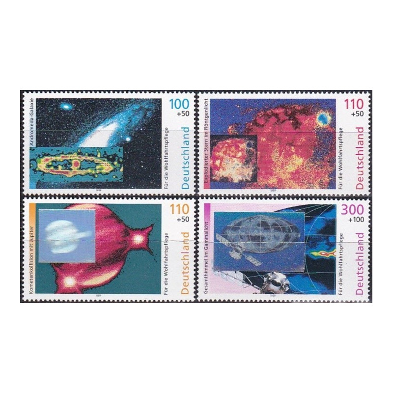 Germany stamps (1999) for sale. Astronomy