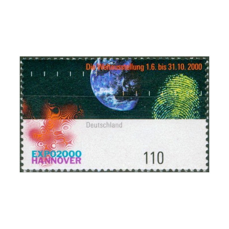 Vokietijos pašto ženklai (2000). Pasaulinė paroda Expo