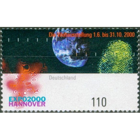 Vokietijos pašto ženklai (2000). Pasaulinė paroda Expo
