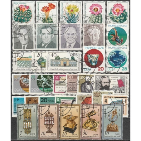 East Germany 1983 - Set of cancelled stamps