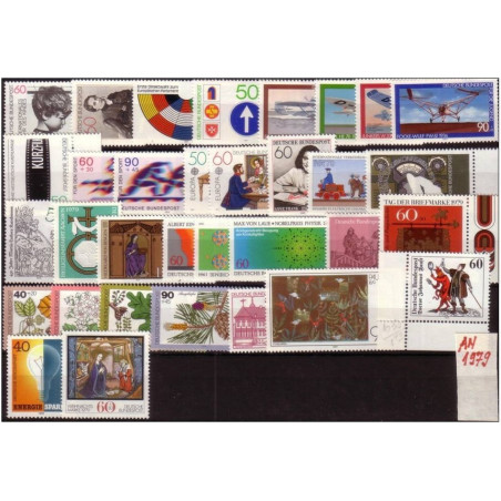 Vokietija 1979 - Metų rinkinys (visi 33 ženklai)