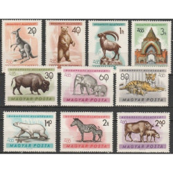 Vengrijos pašto ženklai (1961). Budapešto zoologijos sodas