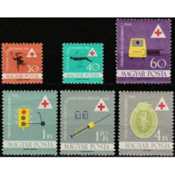 Vengrijos pašto ženklai (1961). Sveikatos apsauga