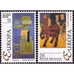Belgijos pašto ženklai (1993). Šiuolaikinis menas: paveikslai