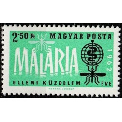 Vengrijos pašto ženklai (1962). Kampanija prieš maliariją