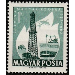 Vengrijos pašto ženklai (1962). Naftos pramonė