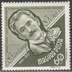 Vengrijos pašto ženklai (1963). Rašytojas