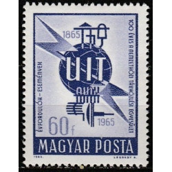 Vengrijos pašto ženklai (1965). Tarptautinė Telekomunikacijų Sąjunga