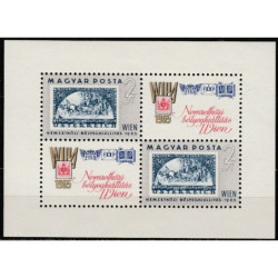 Vengrijos pašto ženklai (1965). Filatelijos paroda WIPA