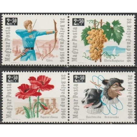 Vengrijos pašto ženklai (1966). Pašto ženklo diena