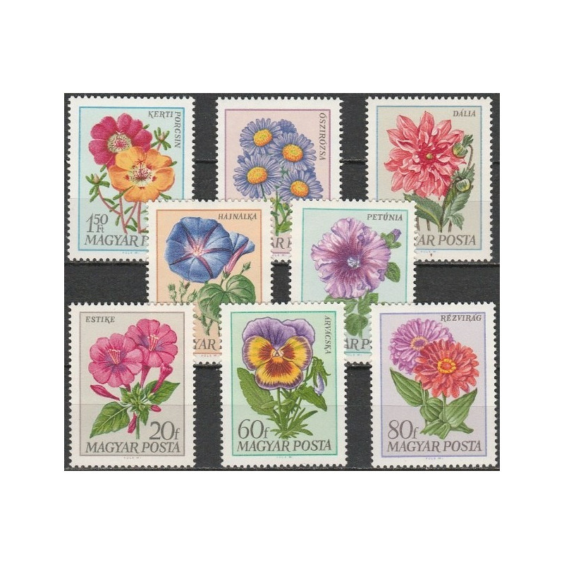 Hungary stamps (1968) for sale. Flowers