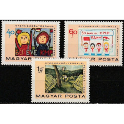 Vengrijos pašto ženklai (1968). Komusintų partijos sukaktis