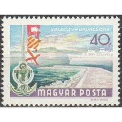Vengrijos pašto ženklai (1969). Balatono ežeras