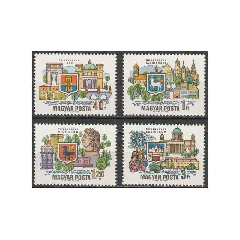 Hungary stamps (1969) for sale. Architecture