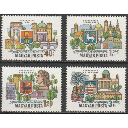 Hungary stamps (1969) for sale. Architecture