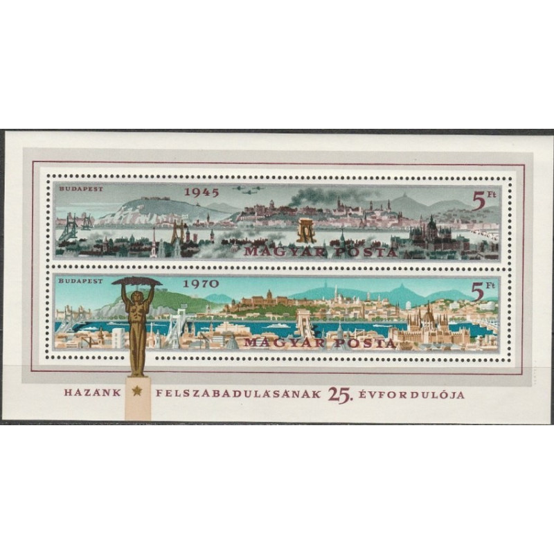 Vengrija 1970. Antrasis pasaulinis karas (Budapešto vaizdai)