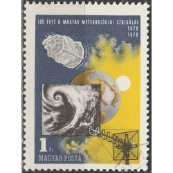 Vengrijos pašto ženklai (1970). Meteorologija