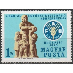 Vengrijos pašto ženklai (1970). Maisto ir ž.ū. organizacija