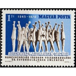 Vengrijos pašto ženklai (1970). Antrasis pasaulinis karas (monumentas)
