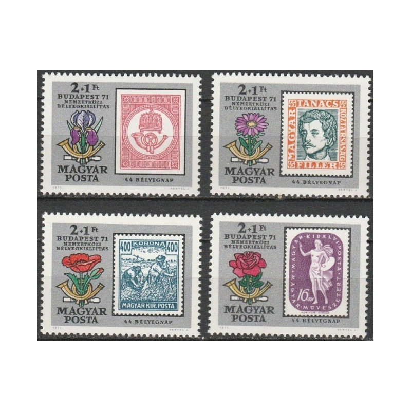 Hungary 1971. Philatelic exhibition (centenary hungarian postage stamp)