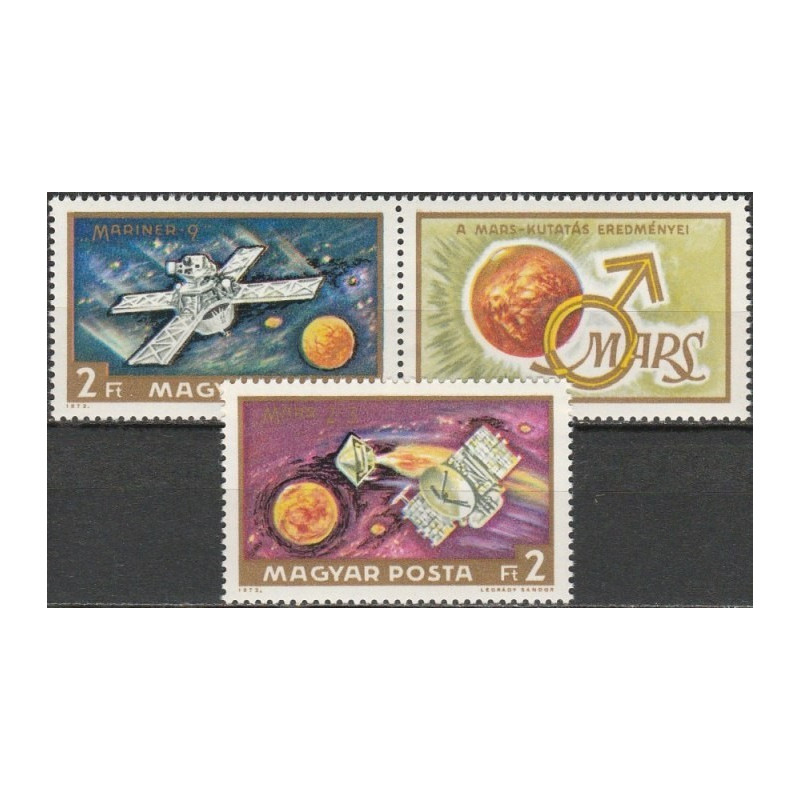Hungary stamps (1972) for sale. Space exploration (Mars)