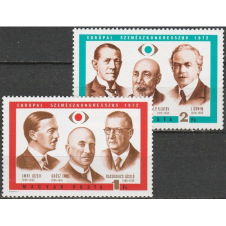 Hungary stamps (1972) for sale. Famous medical people